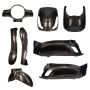 Body / fairing kit Sym Fiddle 2 agate grey 8 pcs