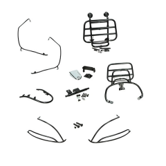 Crash bars and luggage carriers